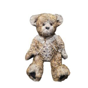 Margaret Scheurich One Of A Kind Vintage Teddy Bear Plush Signed